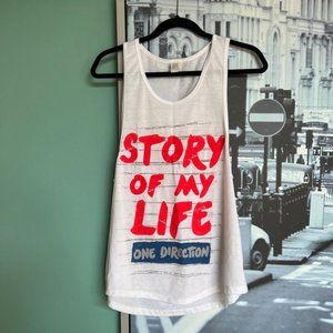 RARE One Direction Tank Top - From Exclusive VIP Package Where We Are Tour 2014